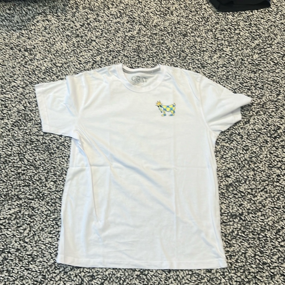 Goat USA white lemonade shirt